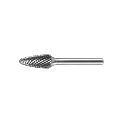 Rebarbas rotativas de carboneto de tungstênio de corte duplo em formato F SF-5M de tamanho completo peça de ferramentas de corte