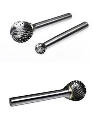 qualidade  Polished Carbide Ball Burr Bits Wear Resistance For Shipbuilding fábrica