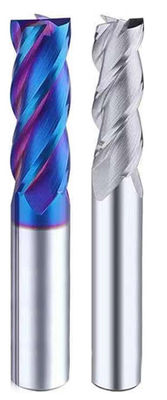 Bom preço. O CNC revestiu o moinho de extremidade liso do carboneto de tungstênio do cortador de trituração DLC on-line