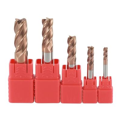 Bom preço. O quadrado DLC do moinho de extremidade do carboneto de tungstênio HRC55 do diâmetro 4mm revestiu moinhos de extremidade on-line