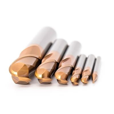 Bom preço. TiAlN revestido de 45-60°, cortador de carburo de tungstênio com 3-4 flautas on-line