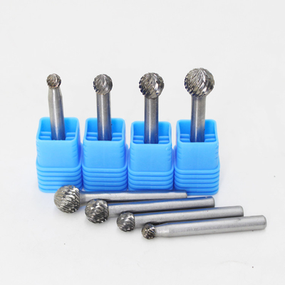 Bom preço Carbono de tungstênio Burr Bits 1/4 polegada de diâmetro da haste embalado em caixa de papelão resistente on-line