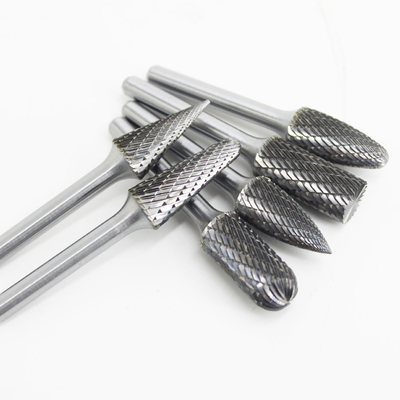 Bom preço Cortar de velocidade Carbide de tungstênio rotativo Burrs AlTiN revestido de várias formas de dentes on-line