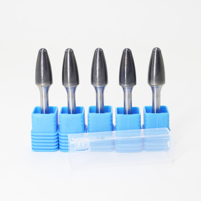 Bom preço Bits rotativos em branco de borracha de carburo de tungstênio personalizados para arquivos rotativos de corte duplo on-line