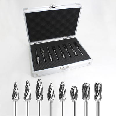 Bom preço Ordem de ensaio aceitável Metric Tungsténio Carbide Burr Set Para Die Grinder Bits de perfuração YG6 Grau on-line