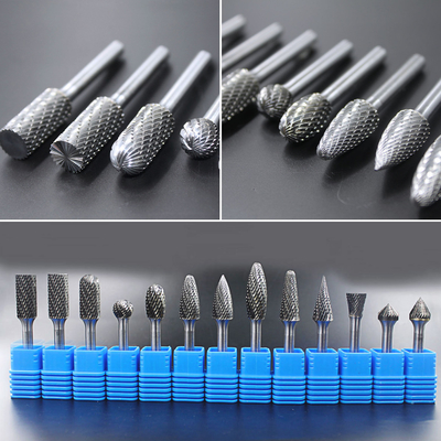 Bom preço Carbono de tungstênio Burr Set BURRS de forma cilíndrica Ingrediente de cobalto para polir/abrasivo/corte/moagem on-line
