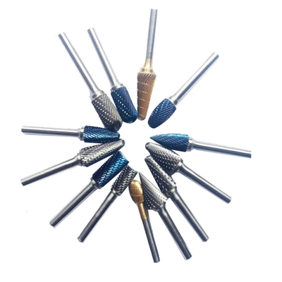 Bom preço Kit de corte rotativo de carburo de tungstênio profissional Formas de árvore/árvore redonda/forma cilíndrica BURRS OEM/ODM Metal raro Ingrediente on-line