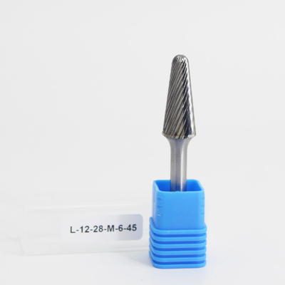 Bom preço SL Radius de coníferas Remover o metal da extremidade Carbide Burr Single Cut 6mm Shank LOGO Diâmetro 6-25MM on-line