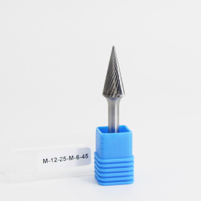 Bom preço SM Burrs de carburo em forma de cone para aço de corte único 6 mm Câmera 40 CrMo Diâmetro 6-25MM on-line