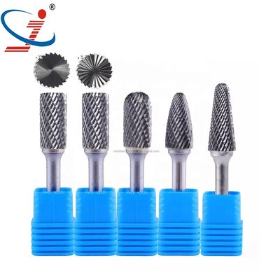 Bom preço. Amostra grátis Peças de ferramenta de potência rotativa 6mm Forma de árvore Final de corte duplo Moagem de moagem de moagem Bites de tungstênio Ficha rotativa Carbide Burr on-line