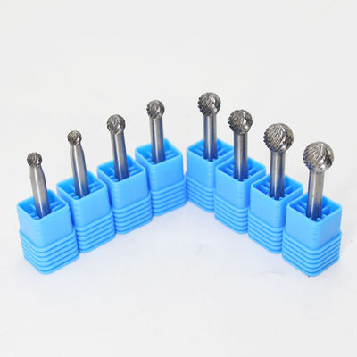 Bom preço. Abrasivo personalizado 1/8 2.35 Bur Bits Carbide Bolas em forma de Burr Cementado Carbide de Tungstênio Burr rotativo para escultura de madeira on-line