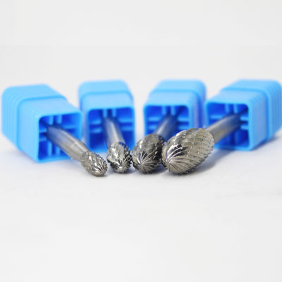 Bom preço. Fabricante Venda Quente Todos os Tipos Prontos para Envio E Forma Oval 6 polegadas de comprimento Duplo Corte Tungstênio Aço Sólido Carbide Burrs Cementado on-line