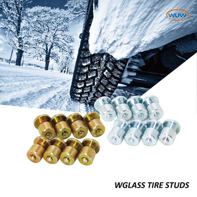 Bom preço. Customized Tungsten Carbide Anti-slip Tire Studs with Cylindrical Shaped Carbide Core and Zinc Coated Surface on-line