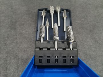 Bom preço. O CARBONETO AZUL do CASO ESMERILA a INDÚSTRIA GIRATÓRIA das REBARBAS 10PCS que MÓI E que CORTA REBARBAS on-line
