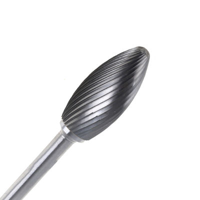 Bom preço Resistência de desgaste de prata dos bocados de Burr Bits Rotary Tool Grinding do carboneto de tungstênio da chama on-line