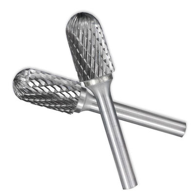 Bom preço O dobro do tungstênio de YG10X cortou rebarbas do carboneto para a remoção conservada em estoque rápida on-line