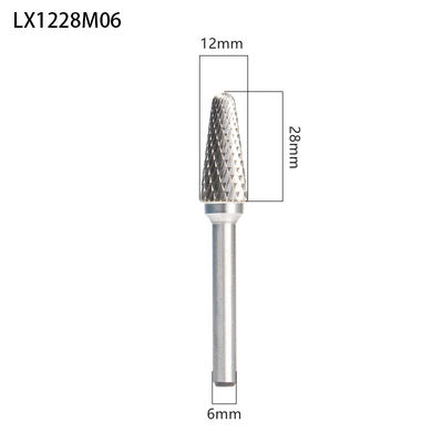 Bom preço L tipo único carboneto cortado Burr Polishing Rotary File Burr giratório on-line
