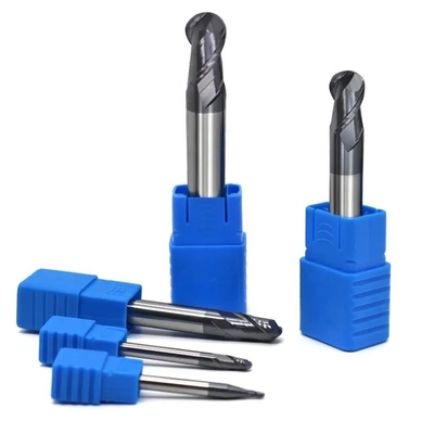 Bom preço. Moinho de extremidade 45HRC do carboneto do bocado do router do CNC do nariz da bola da flauta do cortador de trituração 4 R3 R4 R5 R6 on-line