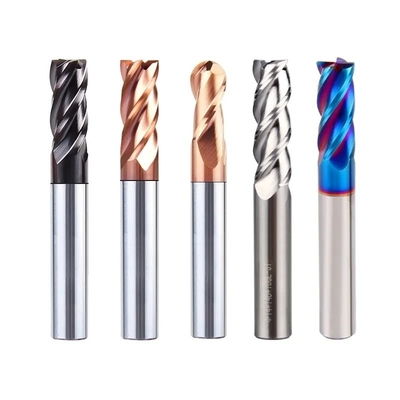 Bom preço. Moinho de extremidade de Cortadores dos bocados do router do CNC de Endmill do carboneto de tungstênio da flauta HRC65 4 para de aço inoxidável on-line