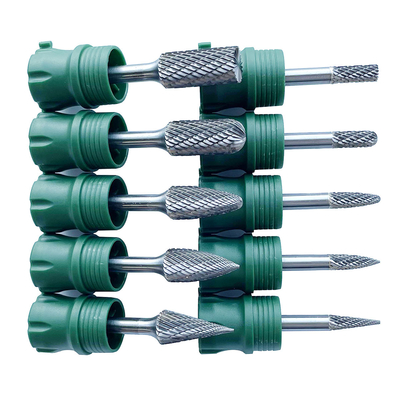 Bom preço. Tipo F 6MM 8MM 10MM 12MM cabeça cortada Dia Tungsténio Carbide Burrs Bits forma de árvore on-line