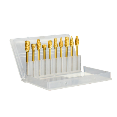 Bom preço. Conjunto versátil de barras de carburo de tungstênio revestido de amarelo 3-6MM Tamanho da haste para abrasivo/moagem on-line