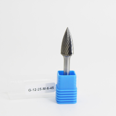 Bom preço. 6mm Shank SG Árvore pontiaguda Diamond Cut Carbide Burr Single Cut Diâmetro 6-25MM on-line
