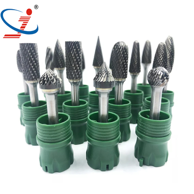 Bom preço. Carbono de tungstênio Burr Set 1/4 polegada Shank Double Cut Ficheiro rotativo on-line