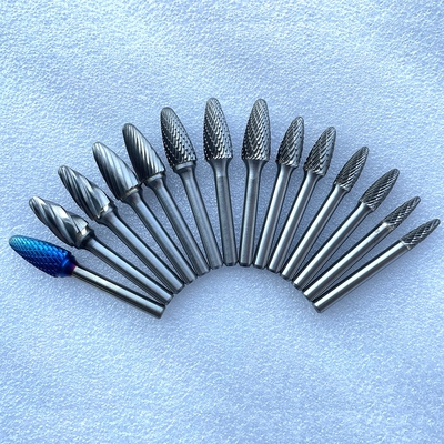 Bom preço. Conjunto de Brocas Rotativas de Carbeto de Tungstênio 6mm Haste 1/4 Corte Duplo on-line