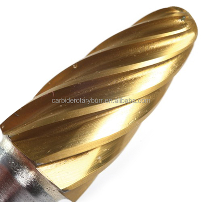 Bom preço. Rebarbas de carboneto de tungstênio de corte duplo Arquivos rotativos de carboneto para retificação de metal on-line