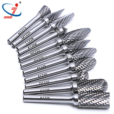 Bom preço. Broca de metal duro de carboneto de tungstênio de haste 1/4 para polimento de metal on-line