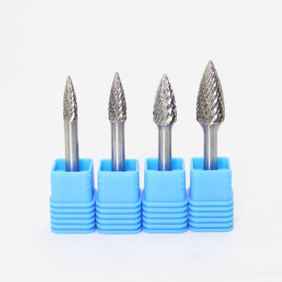 Bom preço. WUWTOOLS 6mm Shank Double Cut Carbide Burr for Hardened Steel Metal Removal with Die Grinder on-line