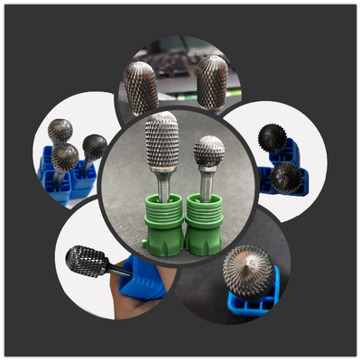 Bom preço. Carbide de tungsténio Rotary Burr Set Hartmetallfräser Fresas Carburo Fraises Tungsténio on-line