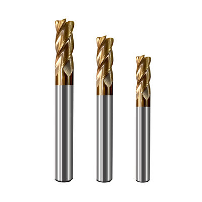 Qualidade Fresa de topo de metal duro inteiriço para fresamento CNC de componentes metálicos, abertura de canais de precisão e usinagem de perfis de borda fábrica
