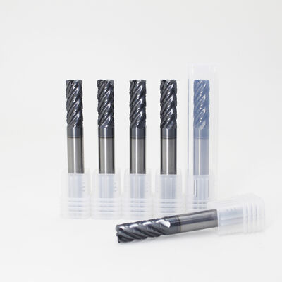 Qualidade Ferramenta de corte de metal de moinho de extremos CNC de carburo para perfis de superfície de moagem industrial e usinagem de ranhuras fábrica