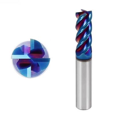 Qualidade Fresa de topo de metal duro integral para usinagem CNC de aço e metal, produção de ranhuras e acabamento de contorno fábrica