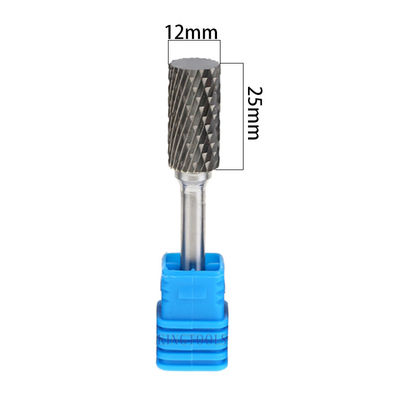 Bom preço O C de A/B/apontou o arquivo giratório cilíndrico do carboneto da pata de 6mm para o corte de madeira on-line