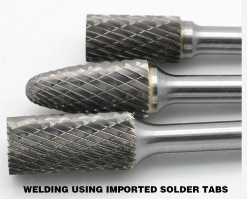 A datilografa o carboneto cilíndrico Burr Double Cut For Metal e não - cinzeladura do metal